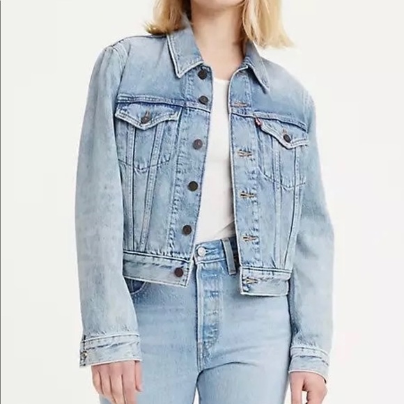 Shrunken Trucker Jacket